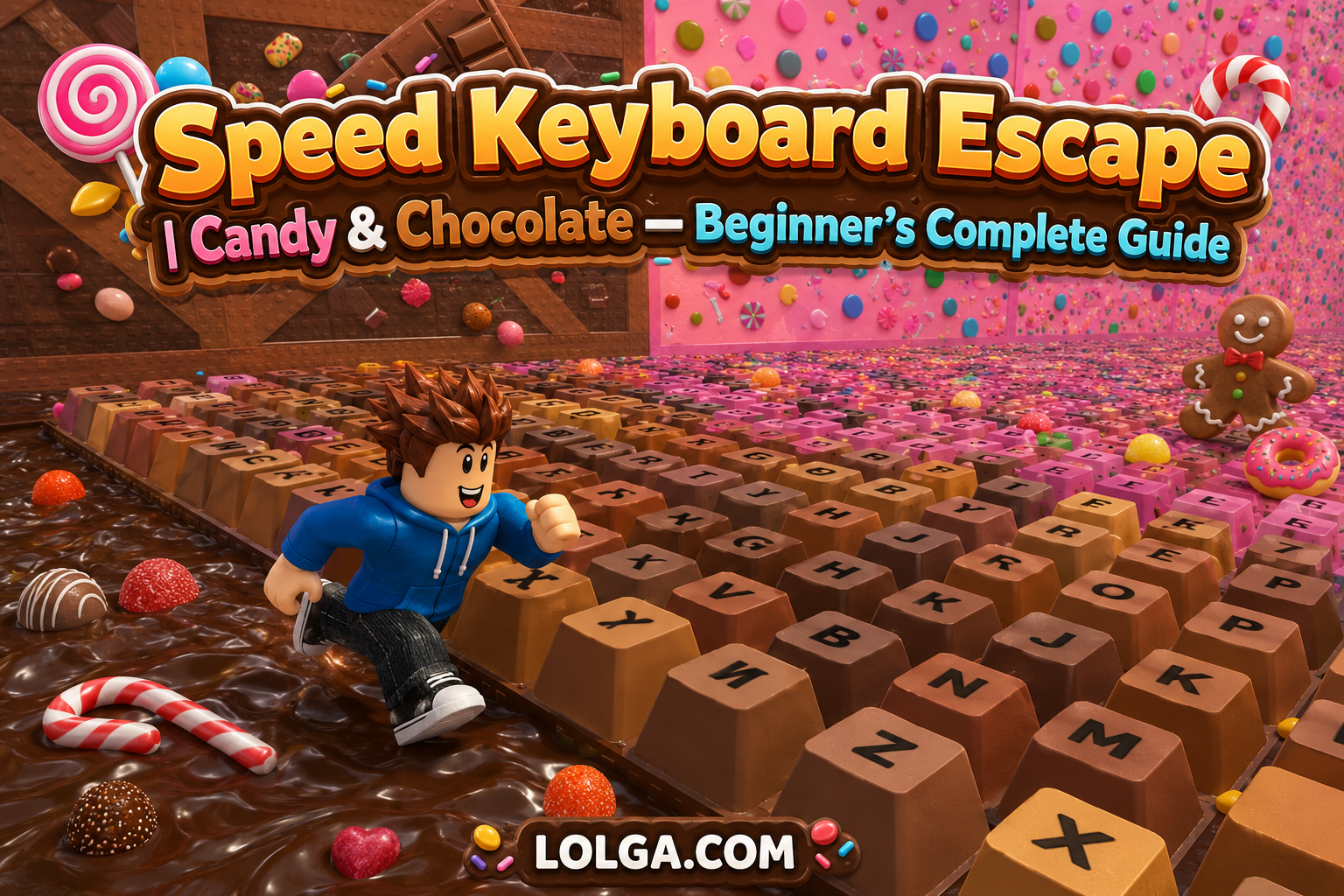 Speed Keyboard Escape | Candy & Chocolate — Beginner's Complete Guide